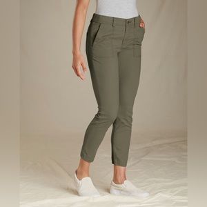 Toad&Co Earthworks Ankle Pant (Color: Beetle)